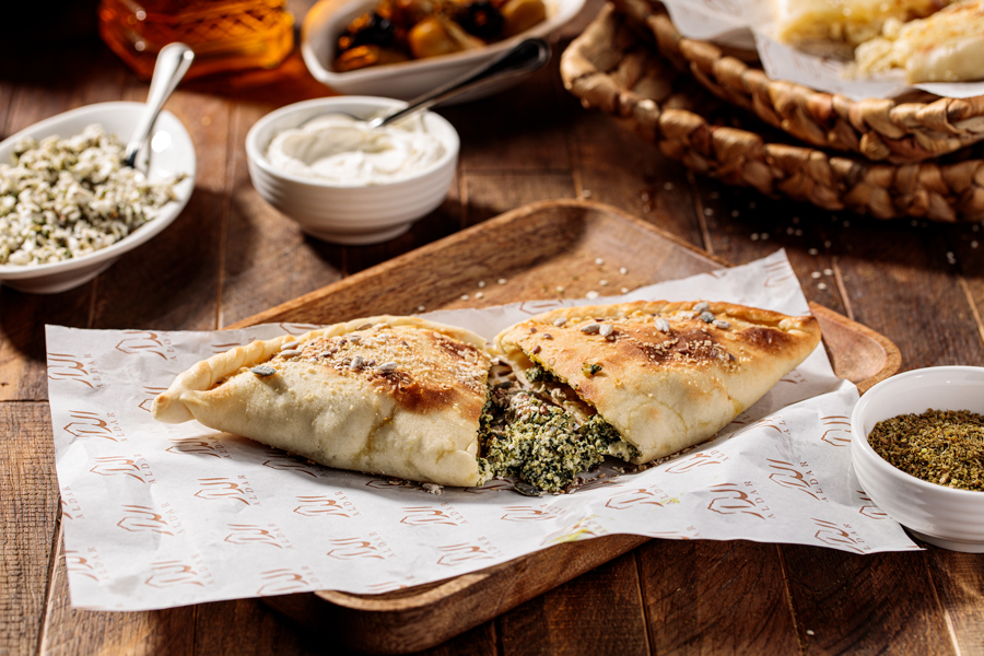 Spinach with Ricotta Pastry